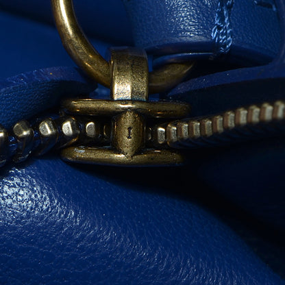 Celine Suede Medium Phantom Luggage Colbalt Blue 8 of 8