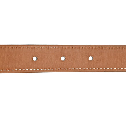 Hermes Epsom Box 18mm Mirage Belt 85 34 White Gold 5 of 8