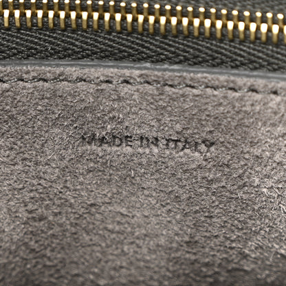 Celine Soft Grained Calfskin Small Sangle Bucket Bag Kohl 7 of 13