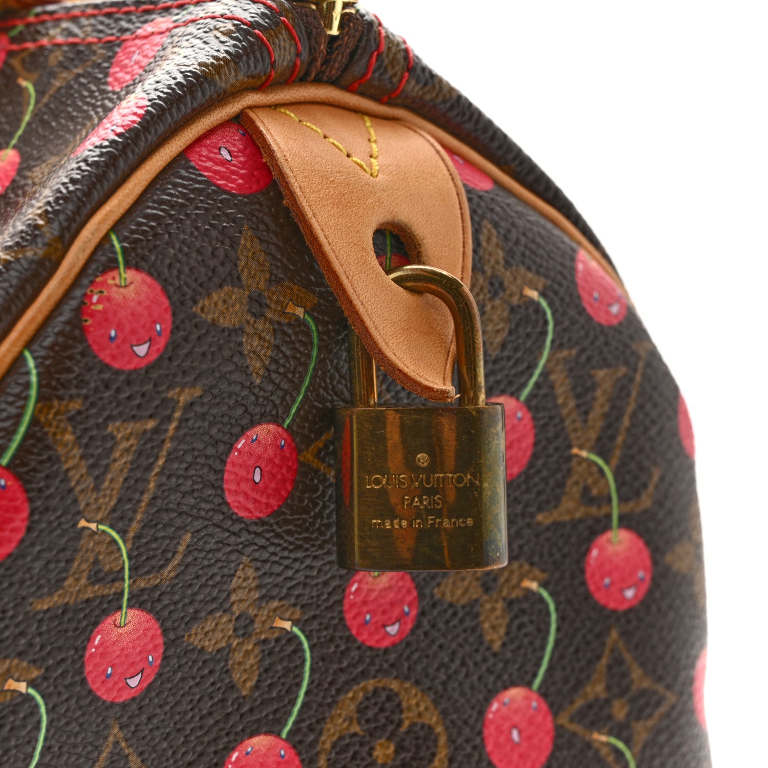 Louis Vuitton Monogram Cerises Speedy 25 11 of 15