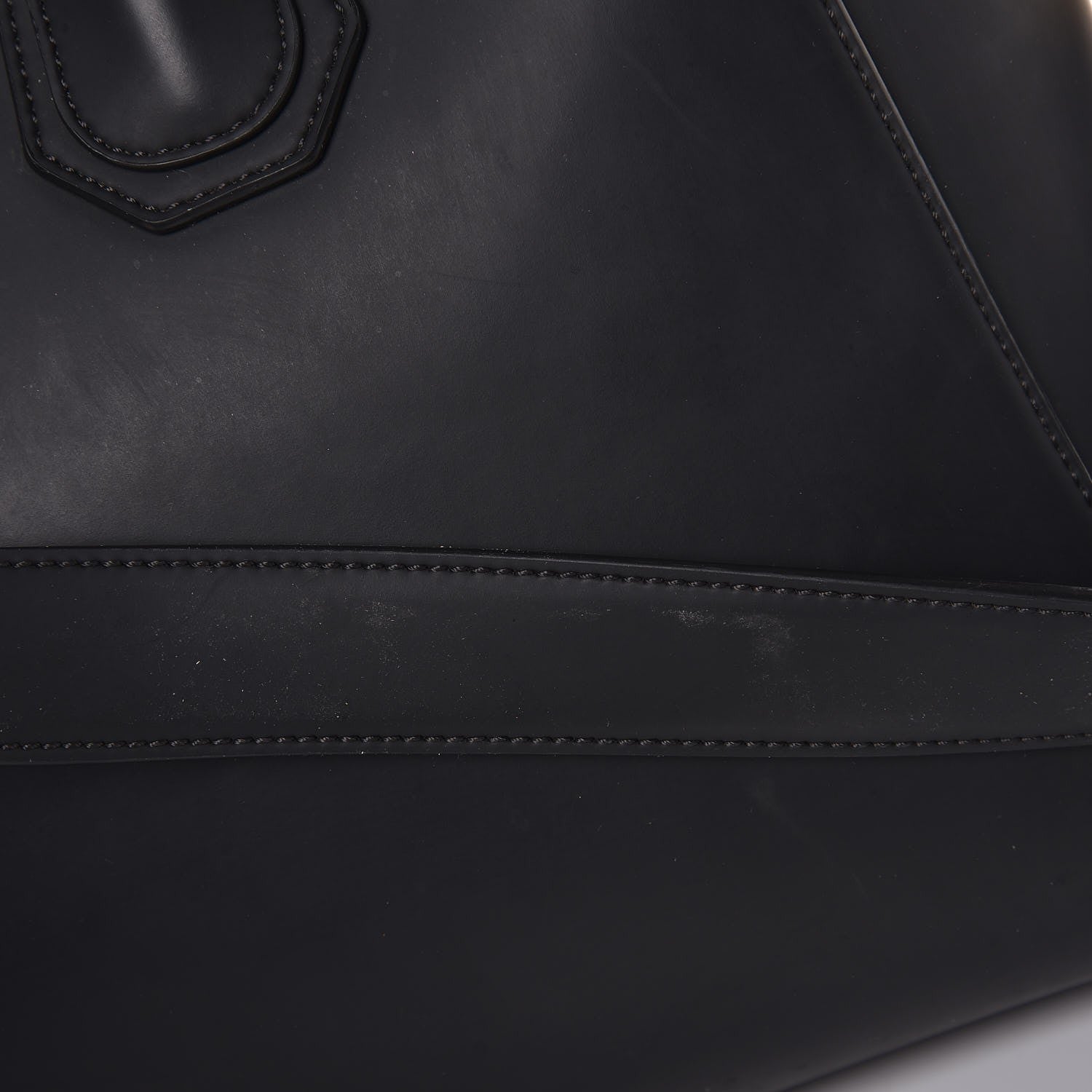 Givenchy Rubber Effect Calfskin Medium Antigona Black 14 of 16