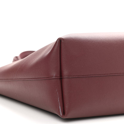 Saint Laurent Calfskin Large Shopping Tote Bordeaux 9 of 13