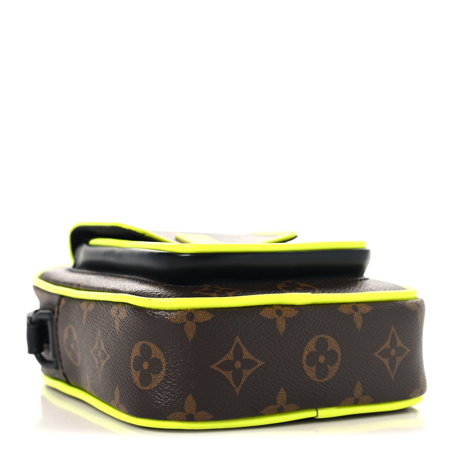 Louis Vuitton Monogram Macassar Christopher Wearable Wallet Fluorescent Yellow 4 of 11