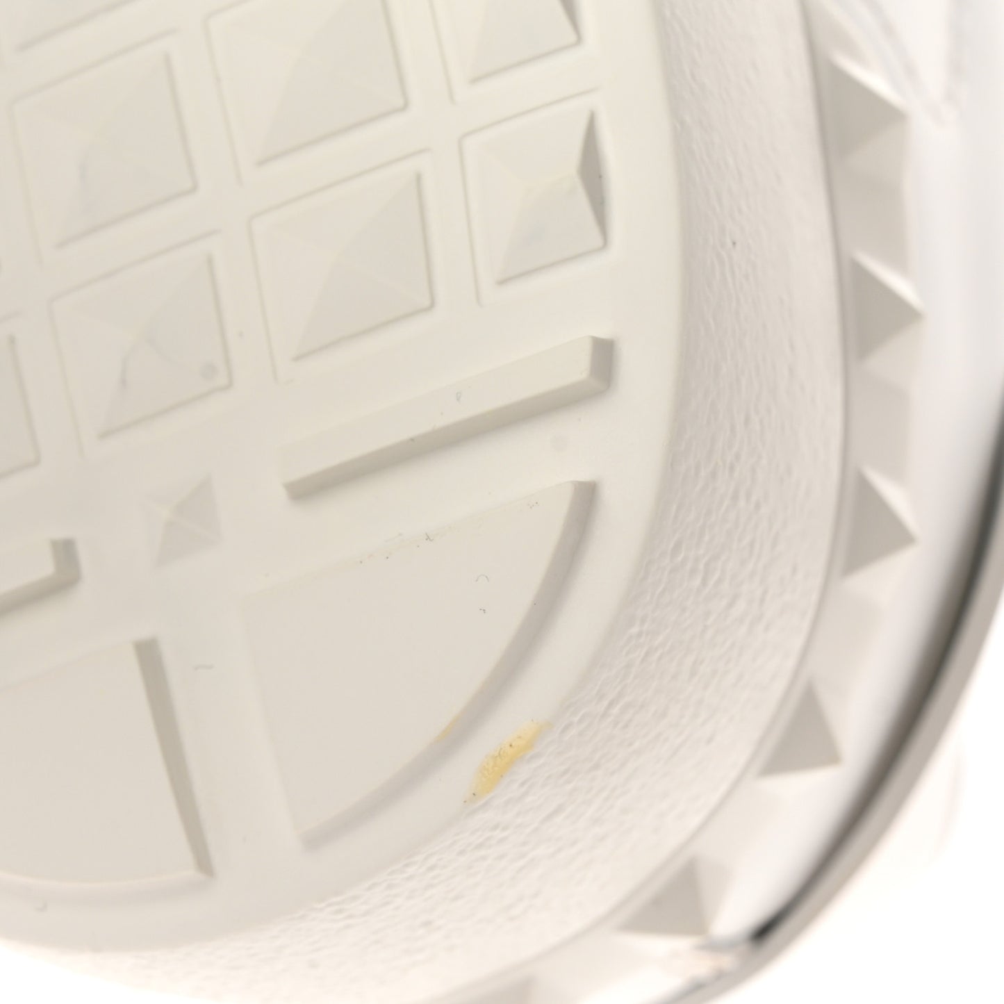Calfskin Womens Rockstud Open Sneakers 36 White Niagara