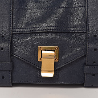 Proenza Schouler Lambskin Tiny PS1 Satchel Midnight 24 of 24