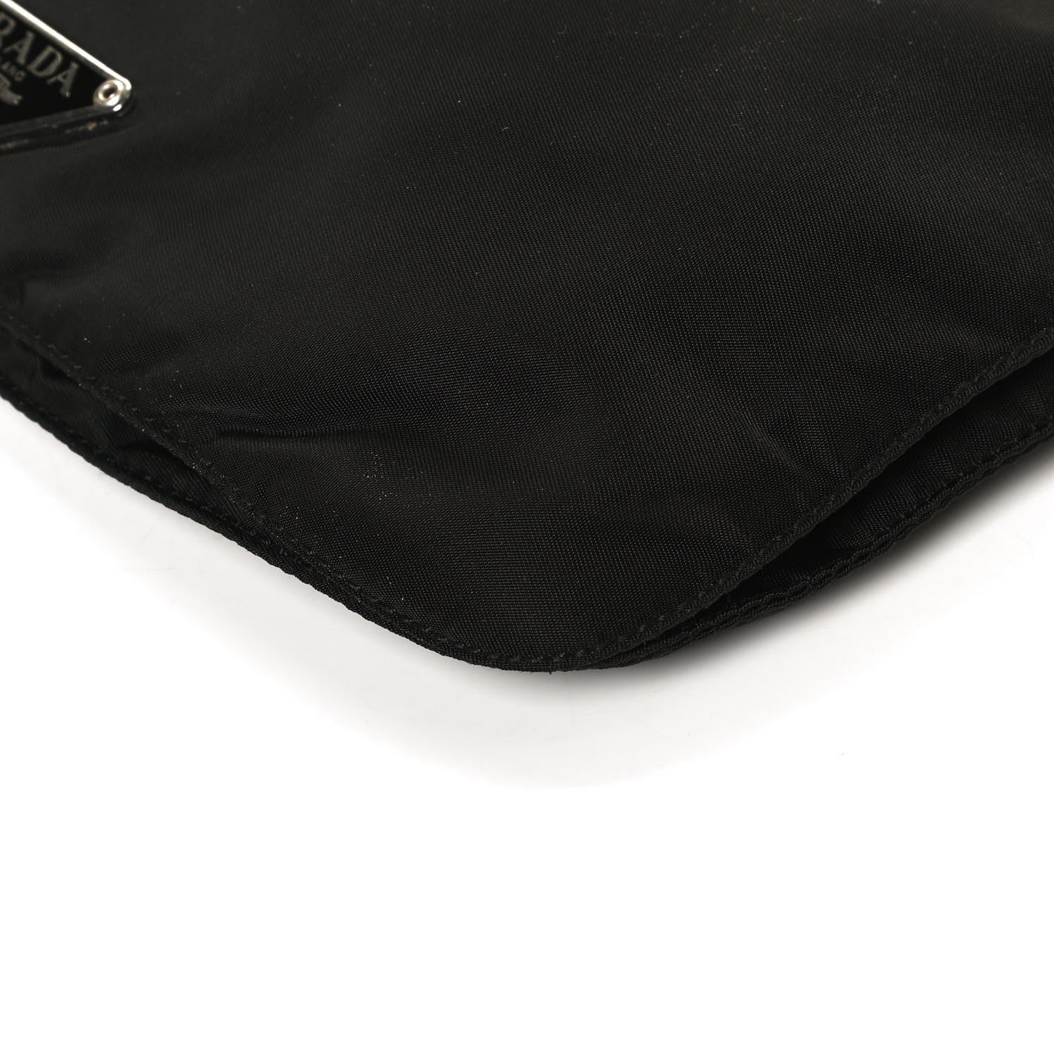 Prada Tessuto Nylon Crossbody Bag Black 12 of 13