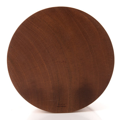 Hermes Mahogany Wood Ex-Libris Twilly Box 3 of 8