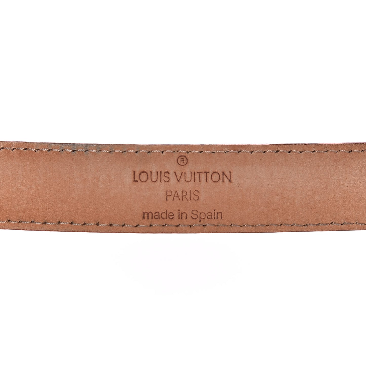 Monogram Multicolor Belt 80 32 White