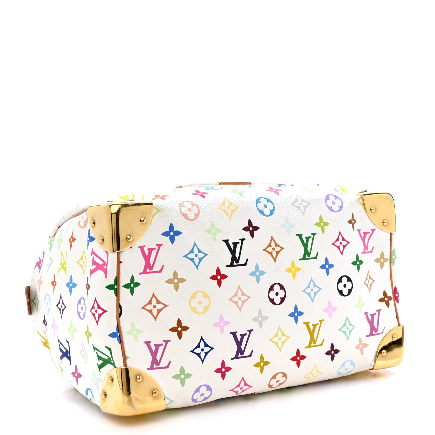 Louis Vuitton Monogram Multicolor Speedy 30 White 4 of 15