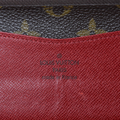 Louis Vuitton Monogram Josephine Wallet Red 6 of 10