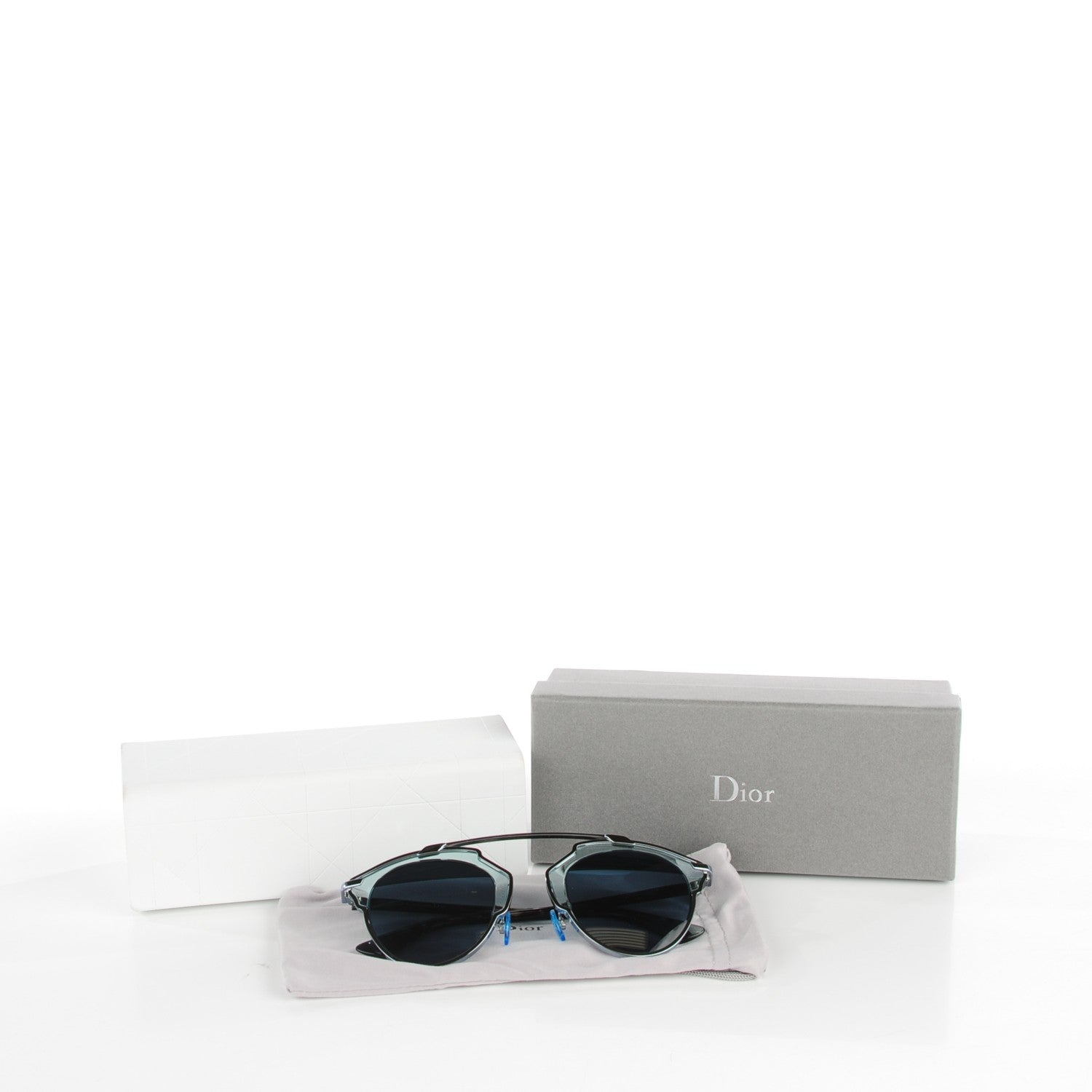 Christian Dior So Real Sunglasses Silver 8 of 8