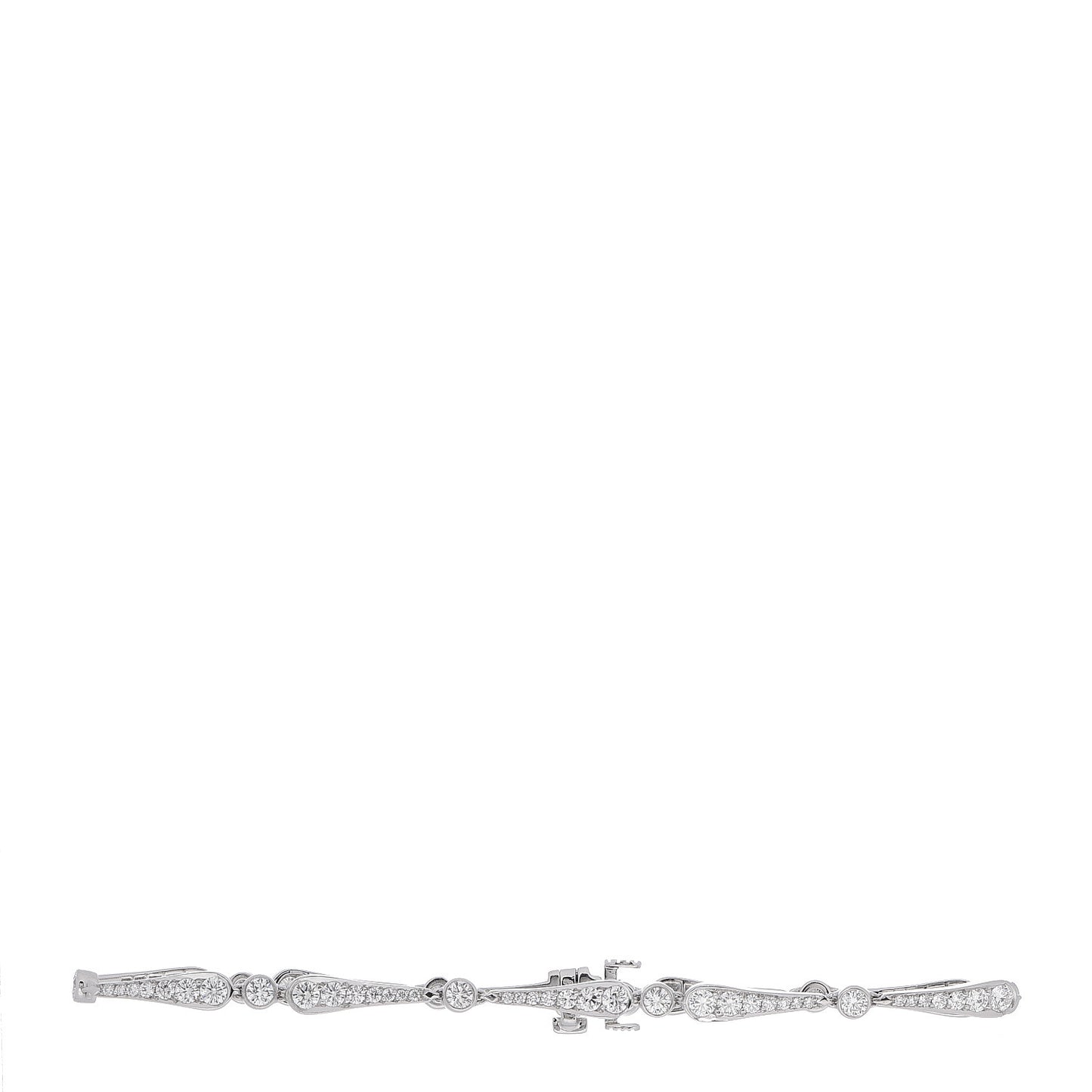 Platinum Diamond Jazz Bracelet