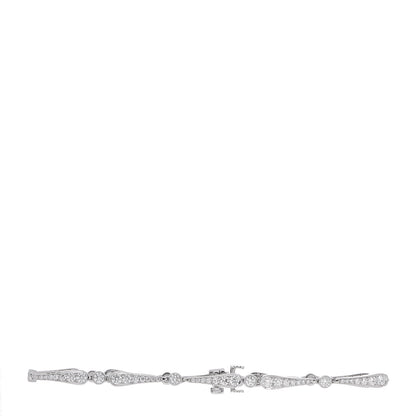 Tiffany Platinum Diamond Jazz Bracelet 1 of 5