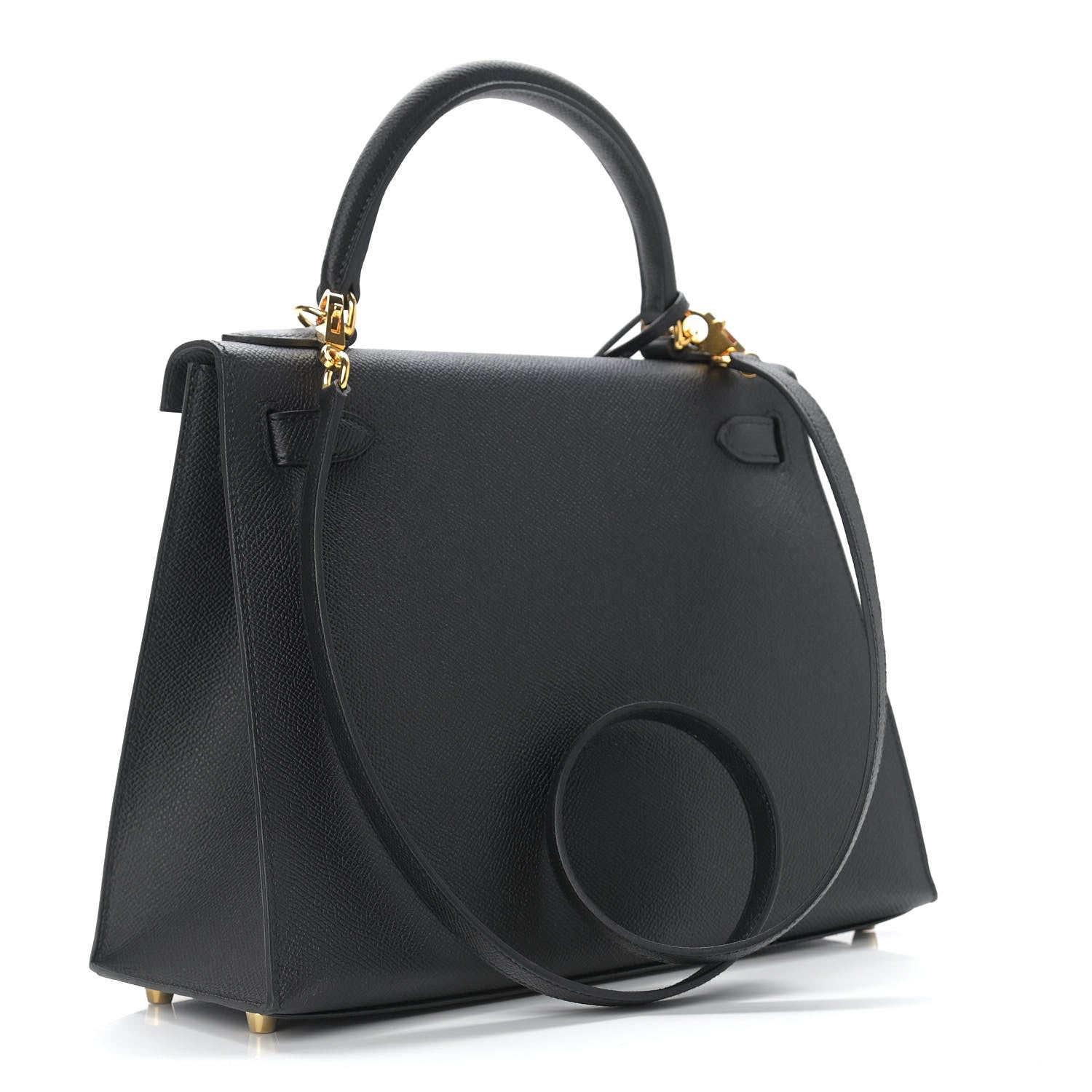 Hermes Epsom Kelly Sellier 28 Black 3 of 14