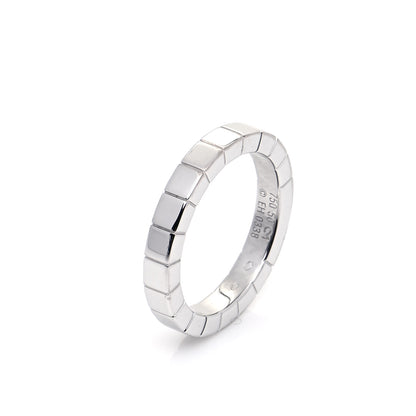 Cartier 18K White Gold Lanieres Ring 50 5.25 4 of 5