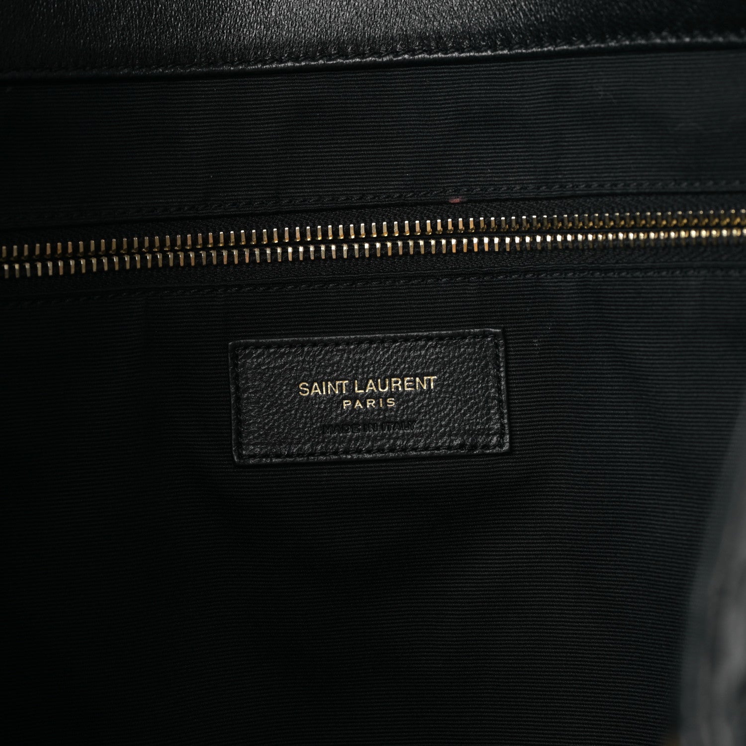 Saint Laurent Lambskin Quilted Maxi Icare Shopping Tote Black 6 of 9
