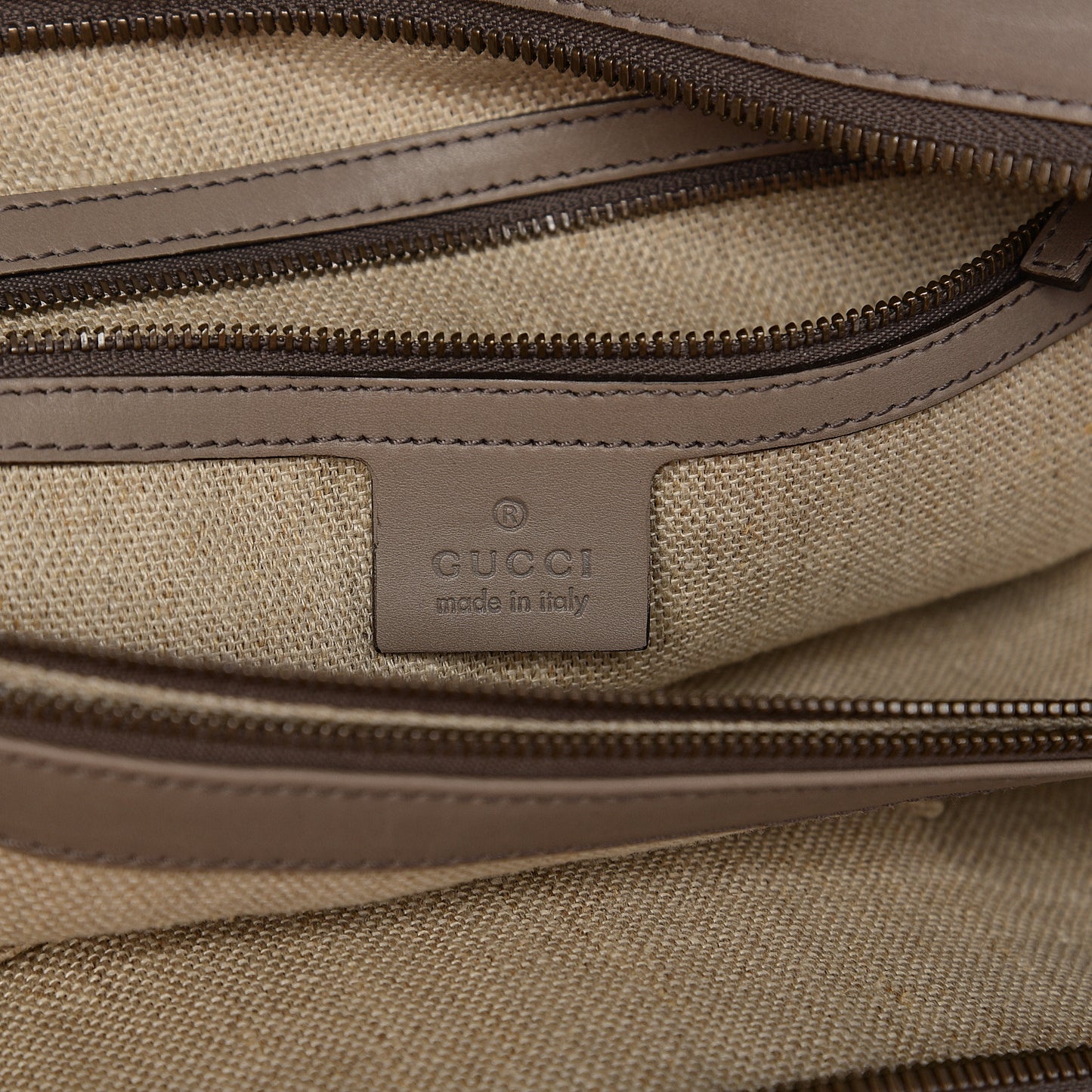 Calfskin Duilio Brogue Top Handle Bag Grey
