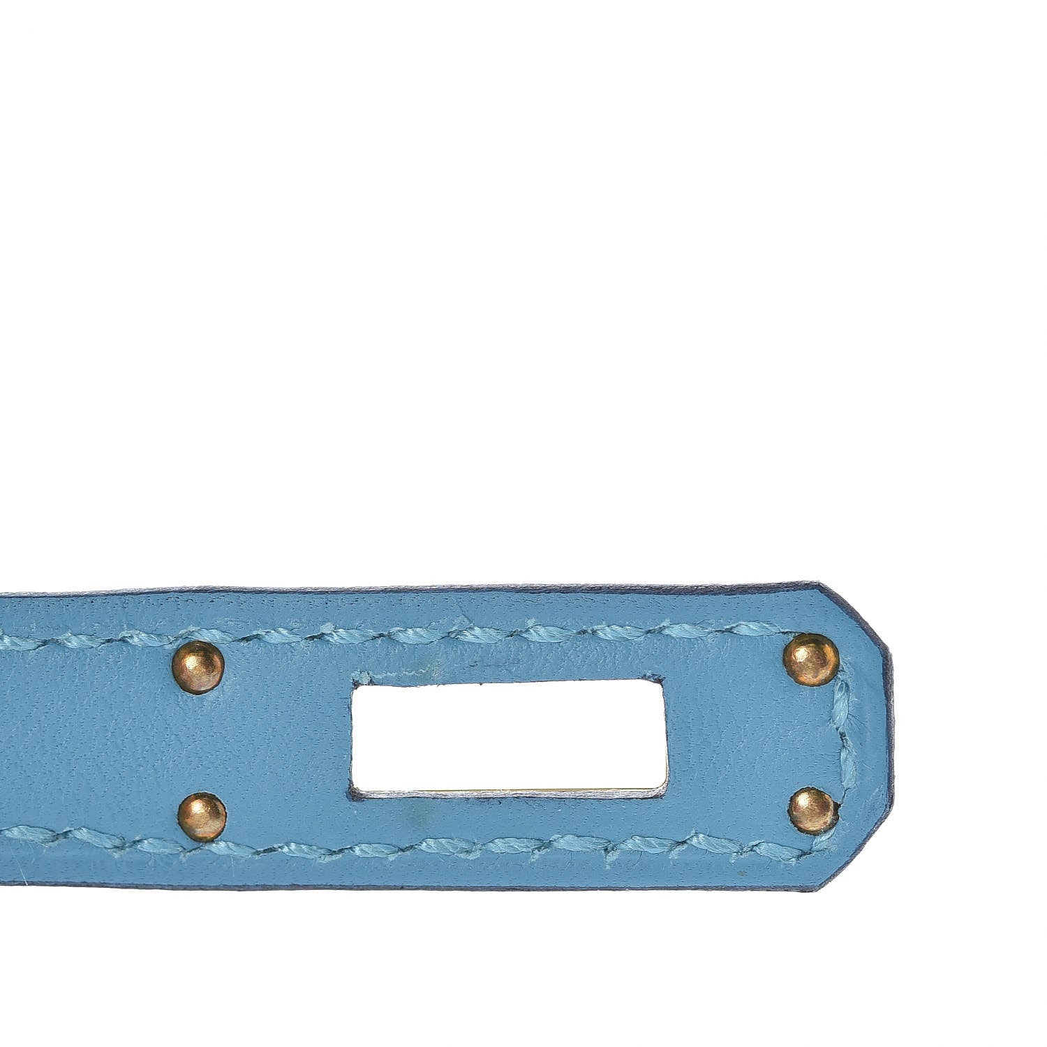 Hermes Swift Kelly Pochette Clutch Bleu Du Nord 20 of 32