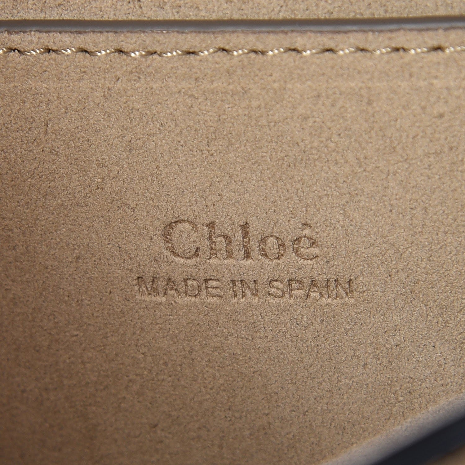 Chloe Suede Calfskin Small Faye Shoulder Bag Black 6 of 7