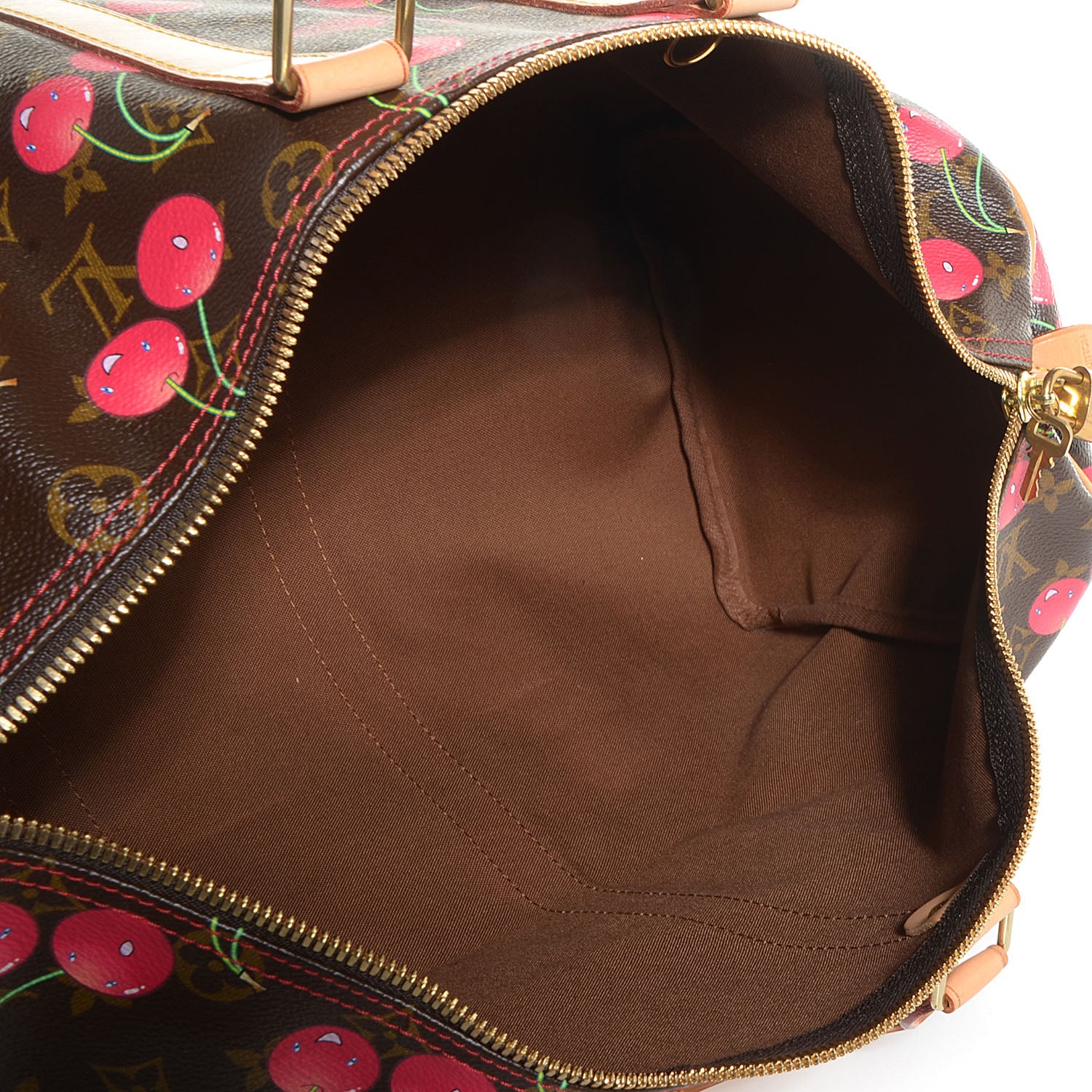Louis Vuitton Monogram Cerises Keepall 45 5 of 7