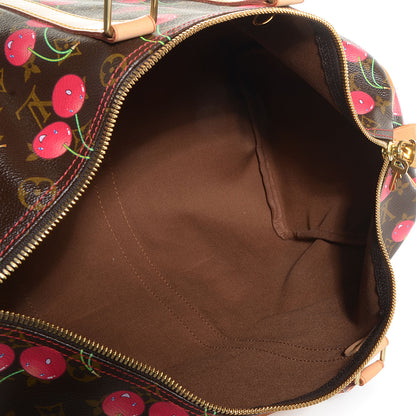 Louis Vuitton Monogram Cerises Keepall 45 5 of 7