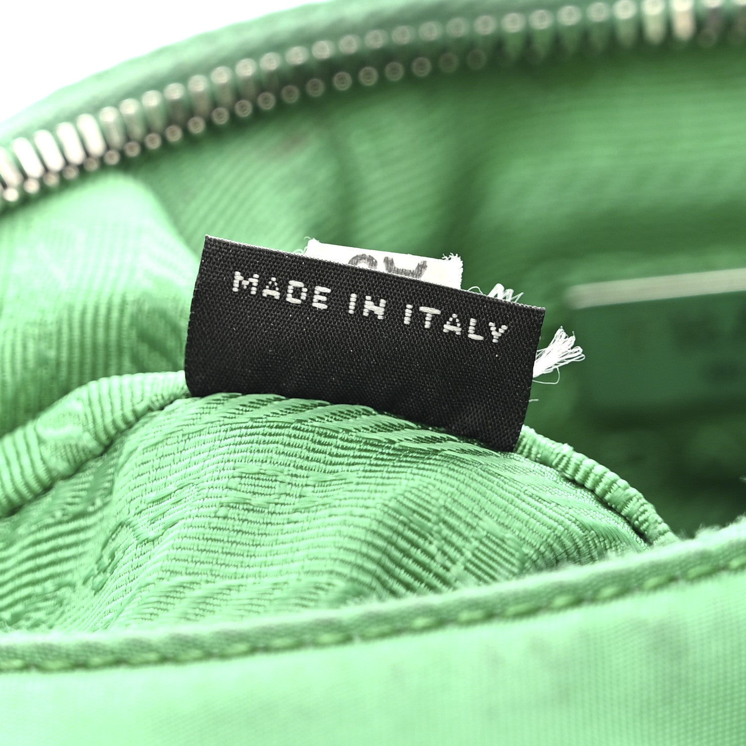 Prada Nylon Re-Edition 2005 Shoulder Bag Menta 8 of 14