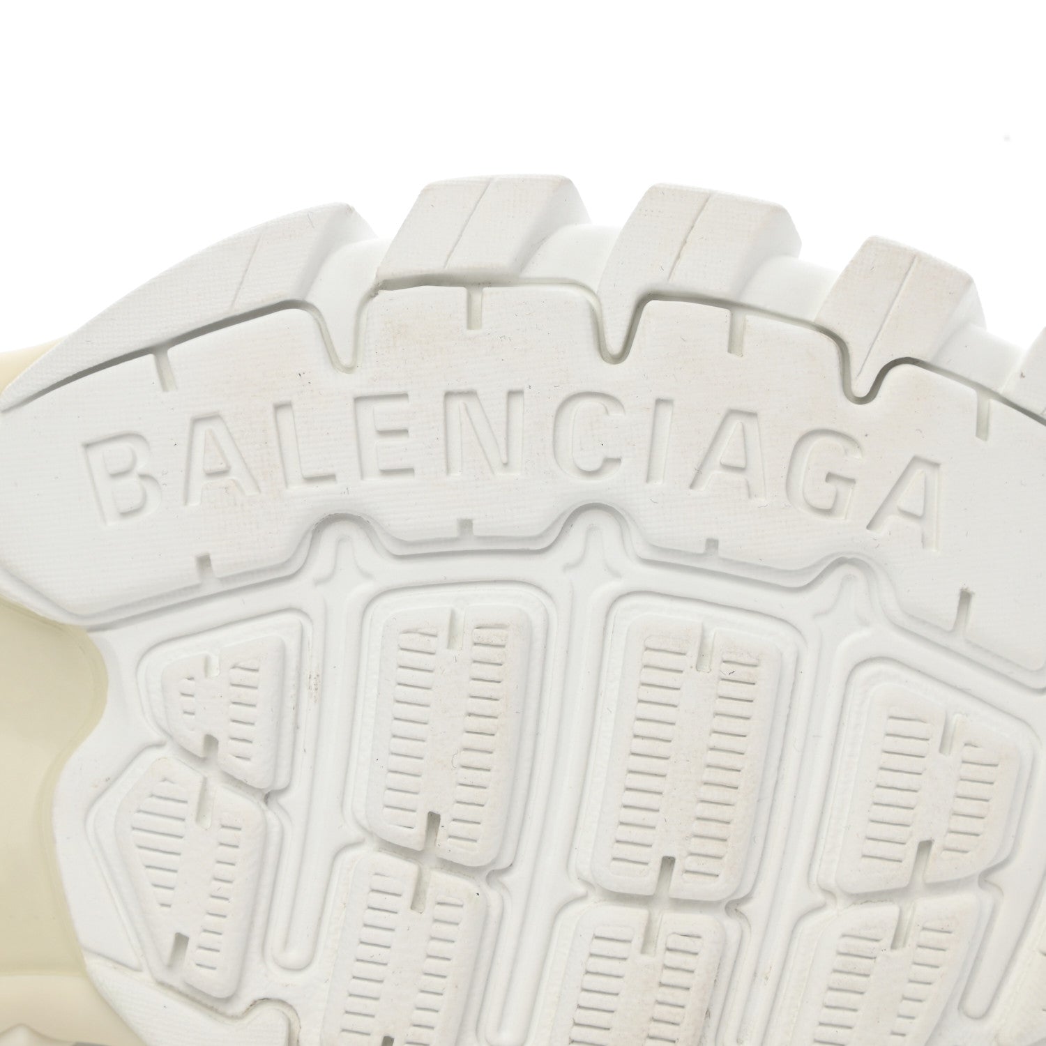 Balenciaga Mesh Nylon Womens Track Mules 37 White 7 of 9