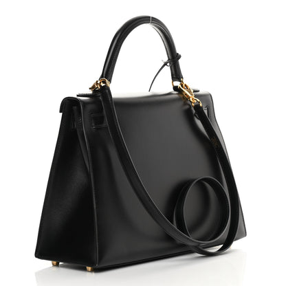 Hermes Box Kelly Sellier 28 Black 2 of 12