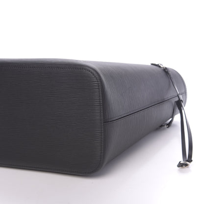 Louis Vuitton Epi Neverfull MM Black 9 of 9