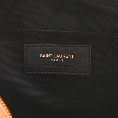 Saint Laurent Suede Matelasse Monogram Lou Camera Bag Cinnamon 6 of 9