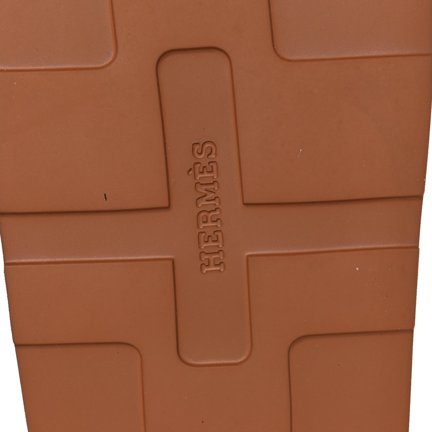 Hermes Calfskin Womens Enid Sandals 37 Naturel 6 of 9