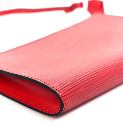 Louis Vuitton Epi Pochette Accessories 21 Castillan Red 17 of 19