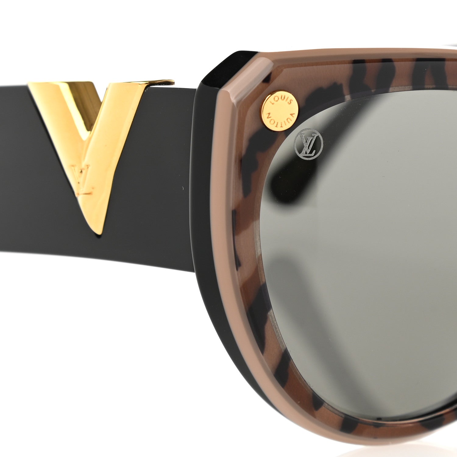 Louis Vuitton My Fair Lady Sunglasses Z1113E Leopard 9 of 9