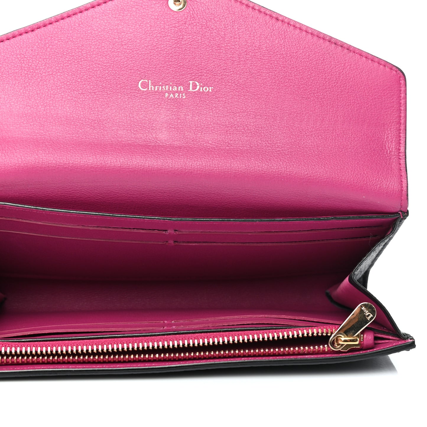 Bullcalf Diorissimo Slim Envelope Wallet Black Rose Indien