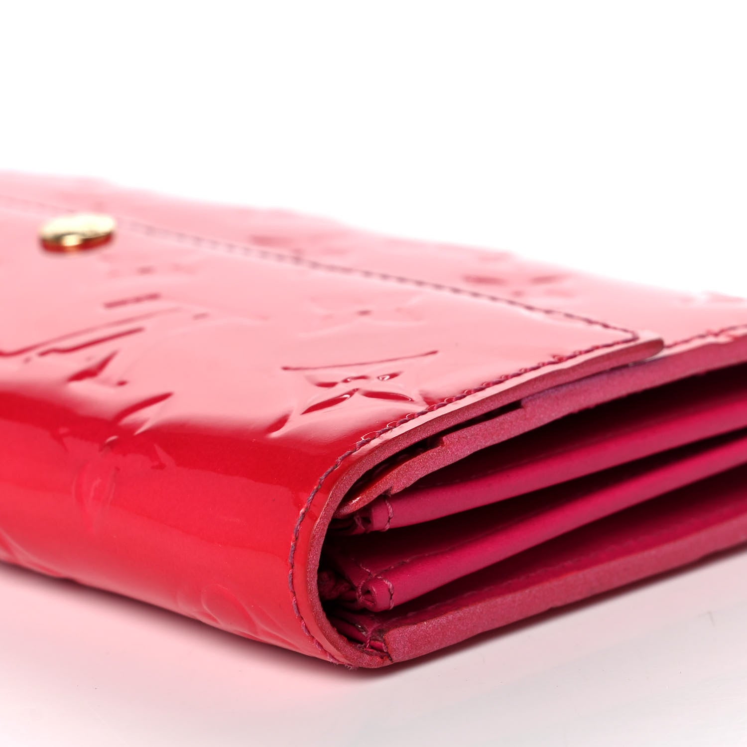 Louis Vuitton Vernis Sarah Wallet Rose Pop 9 of 15