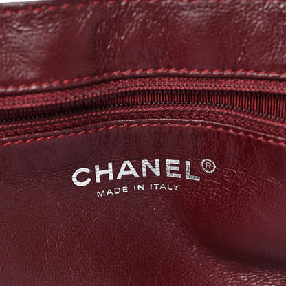 Chanel Washed Lambskin Quilted Bijoux Chain Accordion Flap Black 6 of 10