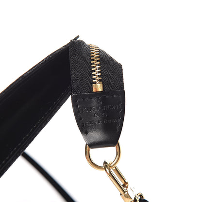 Louis Vuitton Epi Pochette Accessories 24 Black 6 of 10