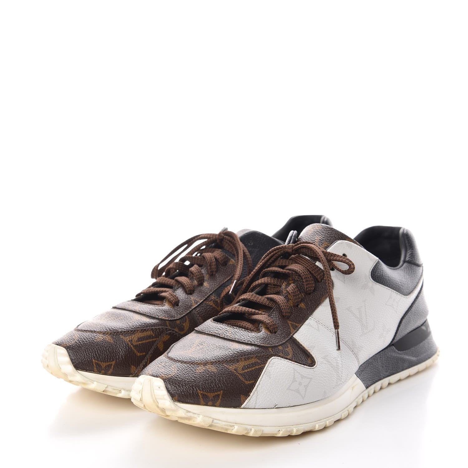 Louis Vuitton Monogram Mix Mens Run Away Sneakers 9.5 Ebene 3 of 10