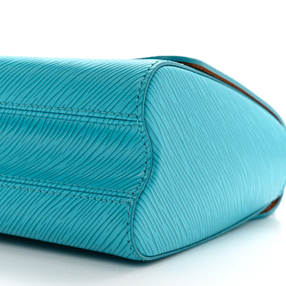 Louis Vuitton Epi Twist Shoulder Bag MM Turquoise 10 of 10