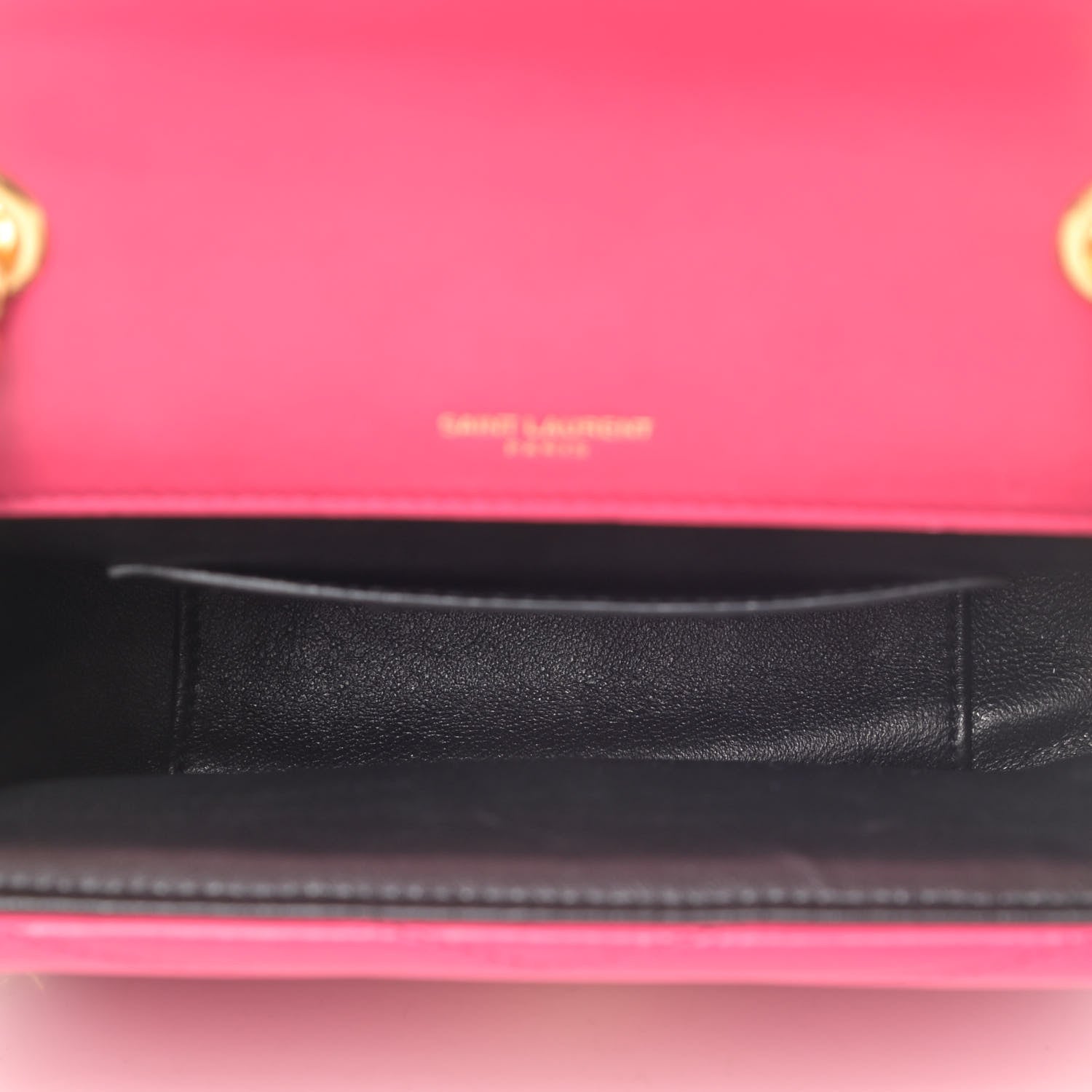 Saint Laurent Lambskin Matelasse Chevron Monogram Small Sulpice Bag Pink 4 of 6