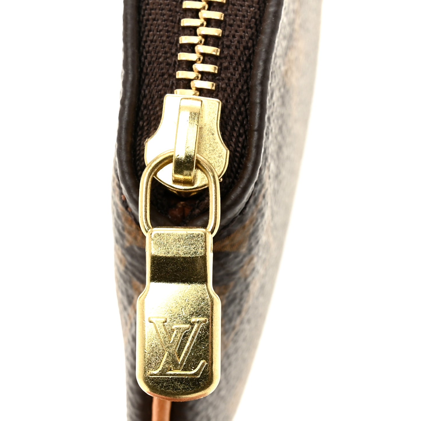Monogram Round Coin Purse