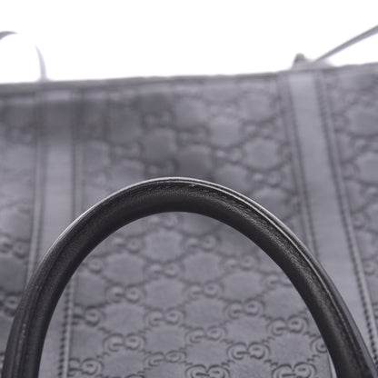 Gucci Guccissima Medium Briefcase Black 8 of 13