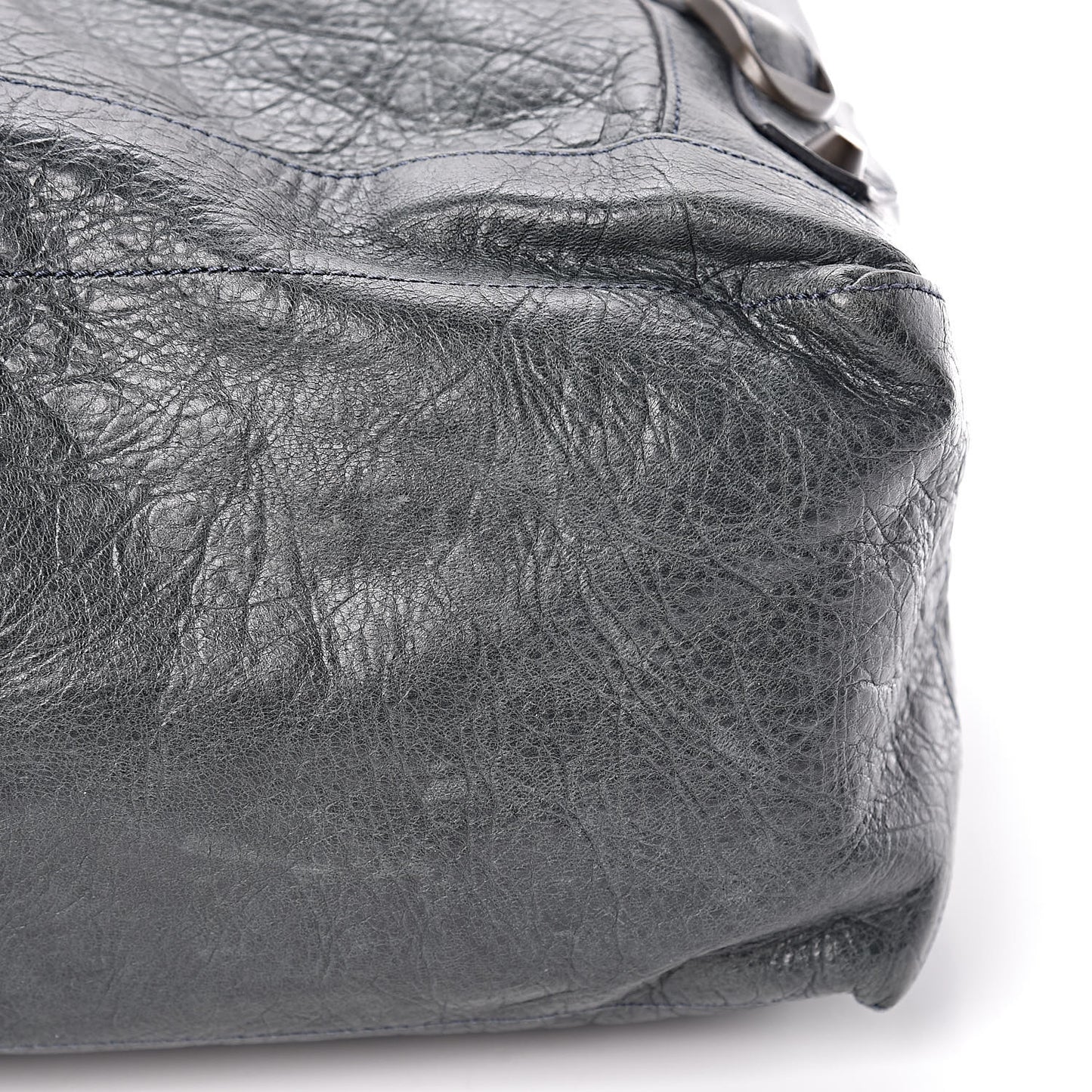 Agneau Classic Hardware Day Hobo Anthracite