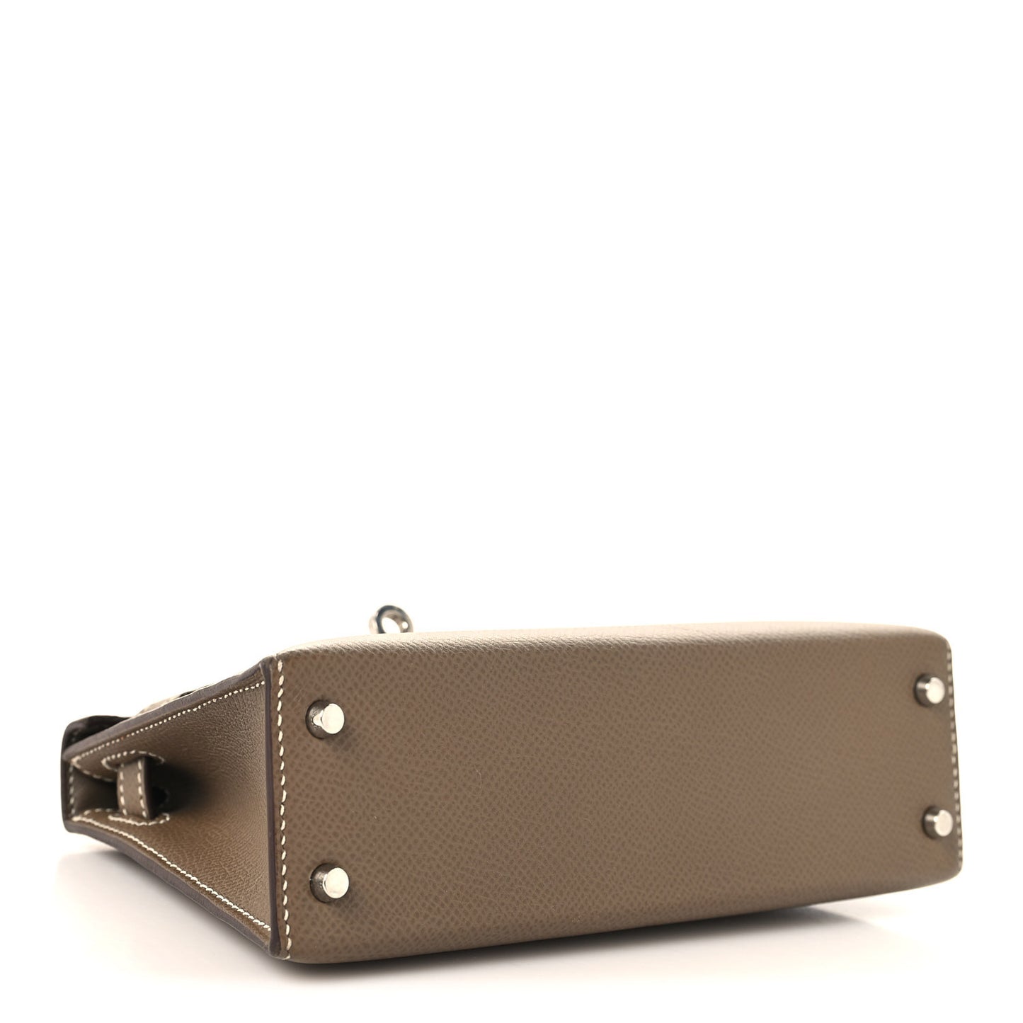 Epsom Mini Kelly Sellier 20 Etoupe
