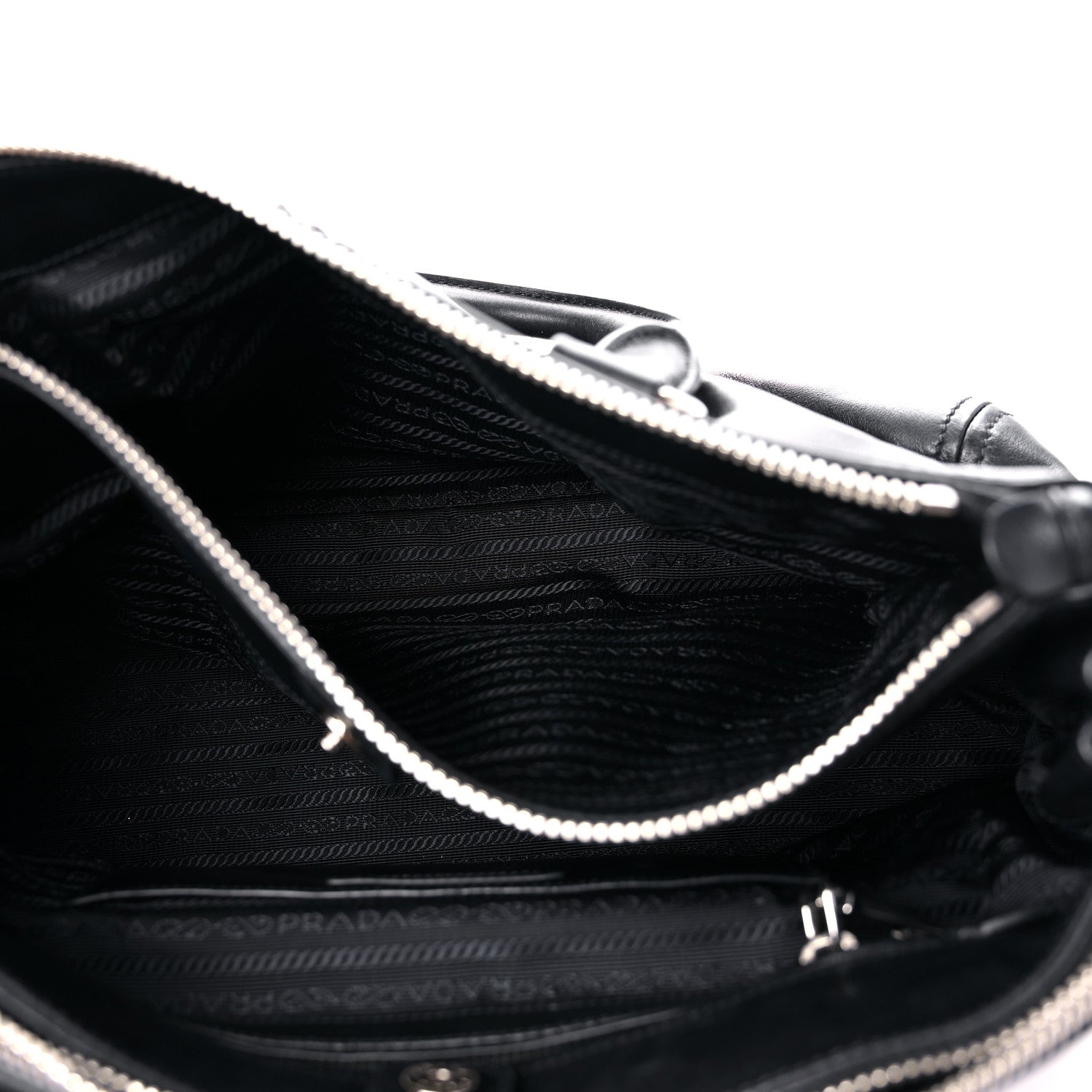 Prada Soft Calfskin Tote Black 4 of 14