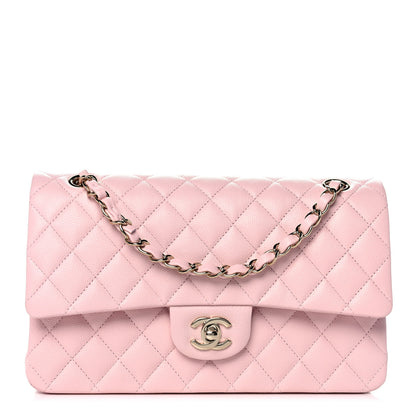 Chanel Caviar Quilted Medium Double Flap Light Pink 1 of 11