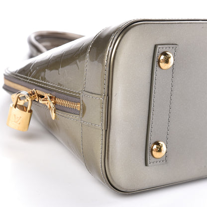 Louis Vuitton Vernis Alma PM Gris Art Deco 10 of 11
