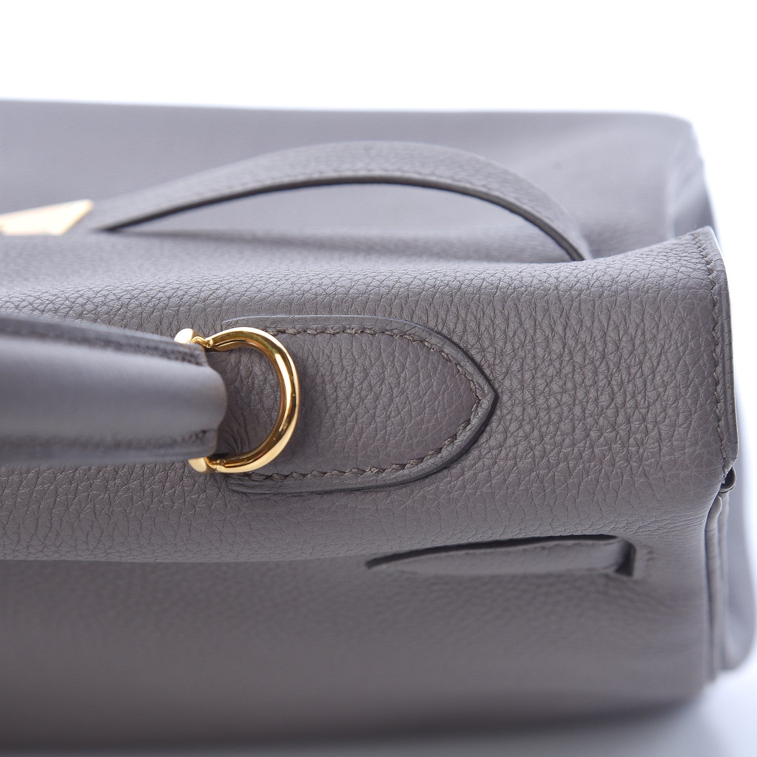 Hermes Togo Kelly Retourne 35 Etain 10 of 40