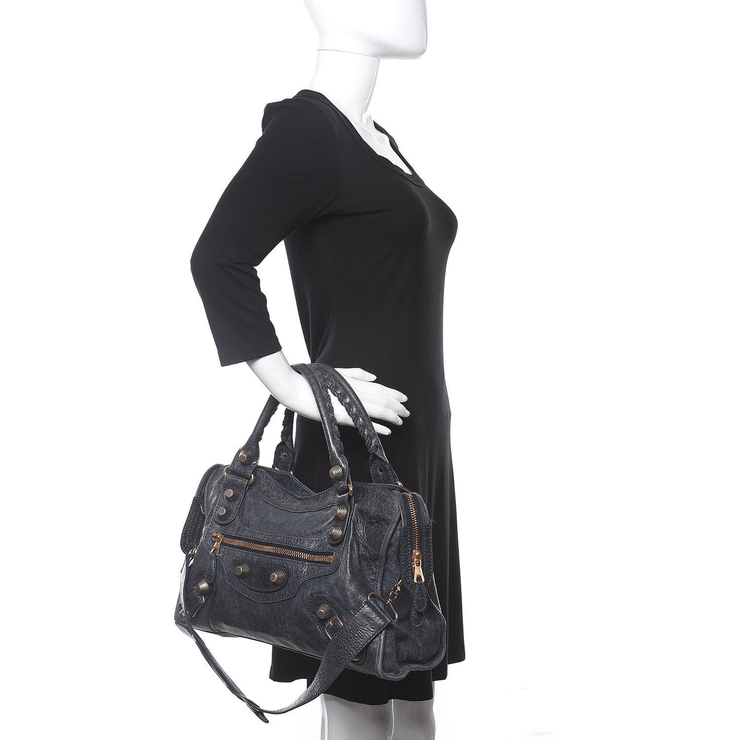 Agneau Giant 21 Rose Gold Hardware City Dark Night