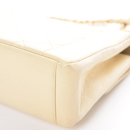 Chanel Lambskin Quilted Small Single Flap Beige 13 of 17